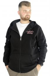 Mode XL Erkek Sweat Kapşon West Lamb 22524 Siyah - 2