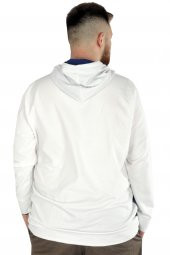 Mode XL Erkek Sweat Kapşon Fadeout 22526 Ekru - 4