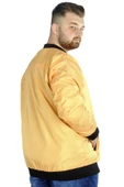 Mode XL Erkek Kolej Mont Fermuarlı Jesica 22612 Sarı thumbnail 4
