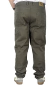 Mode XL Büyük Beden Erkek Gabardin Pantolon 5 Cep Doğa Classic 22920 Haki thumbnail 3