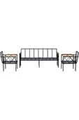 adımshops Safir Balkon-bahçe-kafe Çay Seti Koltuk Oturma Takımı-oturma Grubu (İSKELET) - 1