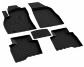 Peugeot Bipper 4D Havuzlu Paspas Siyah A+Kalite thumbnail 3