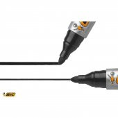 Bic Marker Siyah 2000 Yuvarlak Uçlu Permanent Markör 12'li Kutu - 4