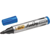 Bic Marker Mavi 2000 Yuvarlak Uçlu Permanent Markör 12'li Kutu - 3