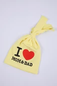 Babyhola Kız Erkek Bebek Çocuk I Love Mom Dad Bere Şapka Hediyelik 0-2 yaş 1433 - 10
