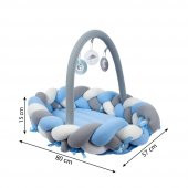 Sevibebe 3in1 Çok Fonksiyonlu Örgü Yatak&Kenar Koruyucu 521 - 1