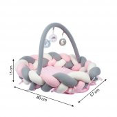 Sevibebe 3in1 Çok Fonksiyonlu Örgü Yatak&Kenar Koruyucu 521 - 12