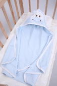 Babyhola %100 Doğal Pamuk Kız Erkek Bebek Kapitone Battaniye Yenidoğan Hediyelik Hastane Çıkışı 6277 - 5