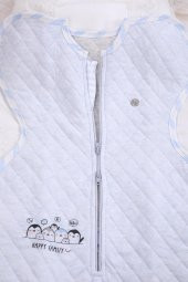 Babyhola 0.5 Tog Çift Yön Fermuarlı 0-24 Ay Kundak Ayaklı Uyku Tulumu Kız Erkek Bebek Yenidoğan 12613 - 3
