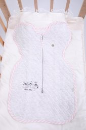 Babyhola 0.5 Tog Çift Yön Fermuarlı 0-24 Ay Kundak Ayaklı Uyku Tulumu Kız Erkek Bebek Yenidoğan 12613 - 9