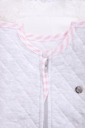 Babyhola 0.5 Tog Çift Yön Fermuarlı 0-24 Ay Kundak Ayaklı Uyku Tulumu Kız Erkek Bebek Yenidoğan 12613 - 11