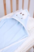 Babyhola %100 Doğal Pamuk Kız Erkek Bebek Kapitone Battaniye Yenidoğan Hediyelik Hastane Çıkışı 6277 - 7