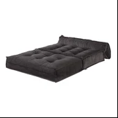 Homedius Mocca Çift Kişilik Katlanır Yatak Uzanma Koltuğu - Antrasit Gri - 11