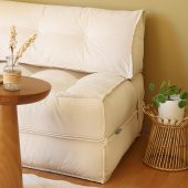 Mocca Çift Kişilik Katlanır Yatak Uzanma Koltuğu - Bej - 4