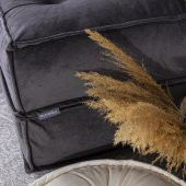 Homedius Mocca Çift Kişilik Katlanır Yatak Uzanma Koltuğu - Antrasit Gri - 6