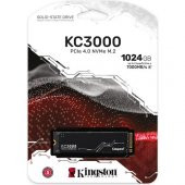 Kingston KC3000 SKC3000S/1024G PCI-Express 4.0 1 TB M.2 SSD - 3