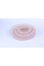 Şeffaf Poliüretan Spiral Hortum (TOZ TALAŞ) 120 Mm - 1