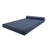 Homedius Magic Katlanır Yataklı Çift Kişilik Koltuk-Mavi - 4