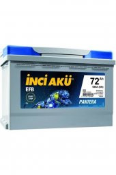 12v 72ah 680a Cca Efb Pantera Start-stop Araç Aküsü 2021 Üretim - 1