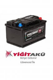 12v 75 Ah Akü (yiğit Akü Üretimi)2 Yıl Garantili - 1