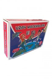 Uzay Maceraları 1 Paket 8 Kitap 3 ve 4 Sınıf Okuma Kitabı 80 Sayfa Renkli Baskı Hikaye Kitap Seti - 1