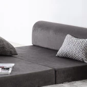 Homedius Magic Yataklı Katlanır Çift Kişilik Koltuk Antrasit - 4