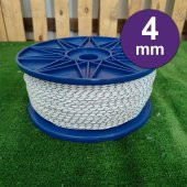 4 MM 50 METRE ÖRGÜ HALAT İSKOTA HALAT DENİZCİ TEKNE HALATI SALINCAK İP DAĞCI İP HALAT - 1