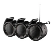 Concord 666SRGB Solar Güneş Enerji FM Radyo Rgb Ledli Bluetooth Hoparlör - 1