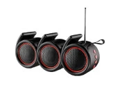 Concord 666SRGB Solar Güneş Enerji FM Radyo Rgb Ledli Bluetooth Hoparlör - 3