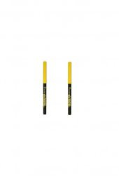 Maybelline The Colossal Kajal 12h Extra Black Maskara Argan Yağlı Siyah Göz Kalemi 2'li - 1