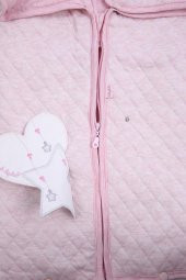 Babyhola %100 Pamuk Kız Erkek Bebek Kapitone Kundak Battaniye Yenidoğan Hediyelik Hastane Çıkışı 11342 - 5