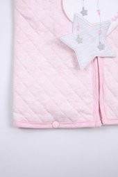 Babyhola %100 Pamuk Kız Erkek Bebek Kapitone Kundak Battaniye Yenidoğan Hediyelik Hastane Çıkışı 11342 - 6