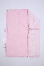 Babyhola %100 Pamuk Kız Erkek Bebek Kapitone Kundak Battaniye Yenidoğan Hediyelik Hastane Çıkışı 11342 - 7