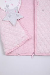 Babyhola %100 Pamuk Kız Erkek Bebek Kapitone Kundak Battaniye Yenidoğan Hediyelik Hastane Çıkışı 11342 - 9