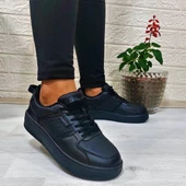 Kinetix Enner Pu Siyah Comfort Fuspetli Atom Sneaker Spor Ayakkabı thumbnail 5