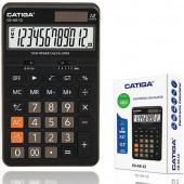Catiga CD-AX12 Masaüstü 12 Hane Hesap Makinesi-H12 - 1