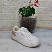 Kinetix Enner Pu Krem Comfort Fuspetli Kaymaz Sneaker Spor Ayakkabı - 8