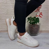 Kinetix Enner Pu Krem Comfort Fuspetli Kaymaz Sneaker Spor Ayakkabı - 6
