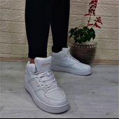 Kinetix Enner Pu Hı Beyaz Fuspetli Boğazlı Kaymaz Spor Ayakkabı - 5