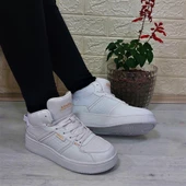 Kinetix Enner Pu Hı Beyaz Fuspetli Boğazlı Kaymaz Spor Ayakkabı - 3