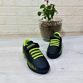 Kinetix Breton J Turf Siyah-NeonSarı Cırtlı Halı Saha Futbol Ayakkabısı - 5