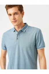 Basic Polo Yaka Tişört - 1