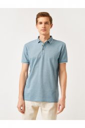 Basic Polo Yaka Tişört - 3