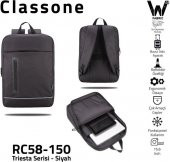 Classone RC58-150 Triesta 15.6 Inch Su Geçirmez  Notebook Sırt Çantası - 1
