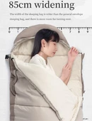 Naturehike Feeder B300 Cotton Uyku Tulumu -13°C  Moss Green Left - 5