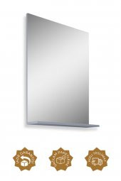 Teta Home Prag Sis Gri MDF Banyo Üst Dolabı - 1