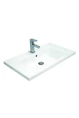 Teta Home Napoli 80 cm Mdf Banyo Dolabı Seti + Boy Dolabı  Atlantik Çam-Beyaz - 4
