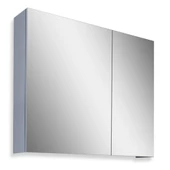 Teta Home Madrid 80CM Mdf Banyo Aynalı Üst Dolap  Sis gri - 1