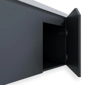 Teta Home Napoli 65 Cm Mdf Banyo Dolabı Seti + Boy Dolabı  Antrasit - 3