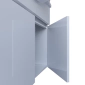 Teta Home Kahire 65 Cm Mdf Banyo Dolabı Seti  Beyaz thumbnail 3